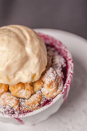 Blackberry cobbler  - Antebellum