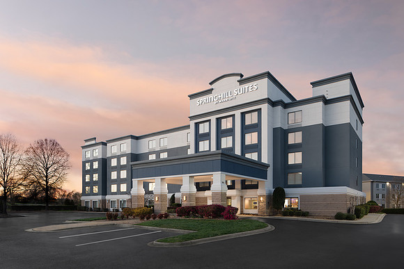 SpringHill Suites - Front Exterior Dusk Shot